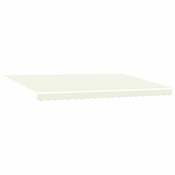 Markisram Kräm 500 × 300 cm Polyester med PU-beläggning