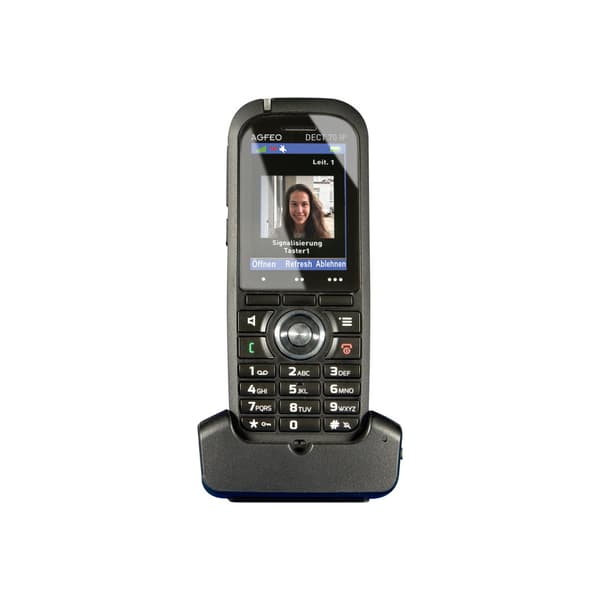 AGFEO DECT 70 IP - trådlös förlängningshandenhet - med Bluetooth interface