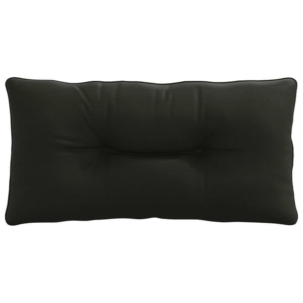 Ryggkudde PUTTEN 100% Polyester Svart 70 x 40 x 10 cm