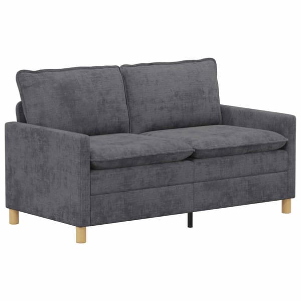 Soffset 2 pcs Mörkgrå Polyester
