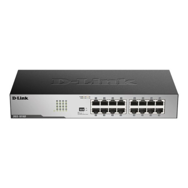 D-Link DGS 1016D - switch - 16 portar