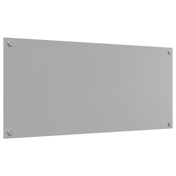 Köksskydd Ljusgrå 110 x 50 cm härdat glas