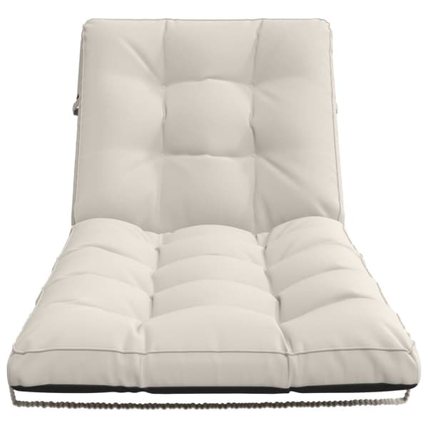 Solstol Kudde VIANEN 100% Polyester Vit 200 x 70 x 8 cm