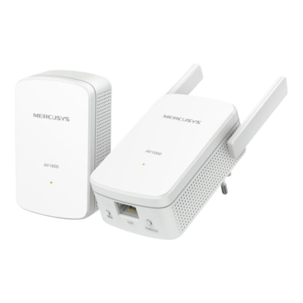 Mercusys MP510 KIT V1 - PowerLine adaptersats - vägginsticksbar Vit