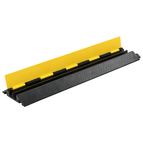 Kabelskydd 2 kanaler gummi 101,5 cm