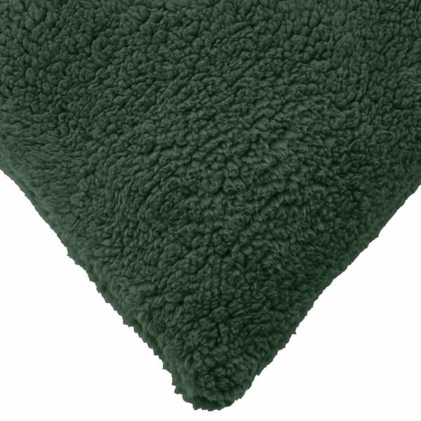 Kuddöverdrag 2 st HEERLEN Mörkgrön 40 x 145 cm Bouclé