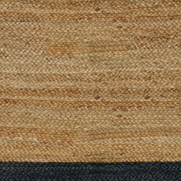Områdesmattor Rektangulär Naturlig och grå 60 x 110 cm Jute
