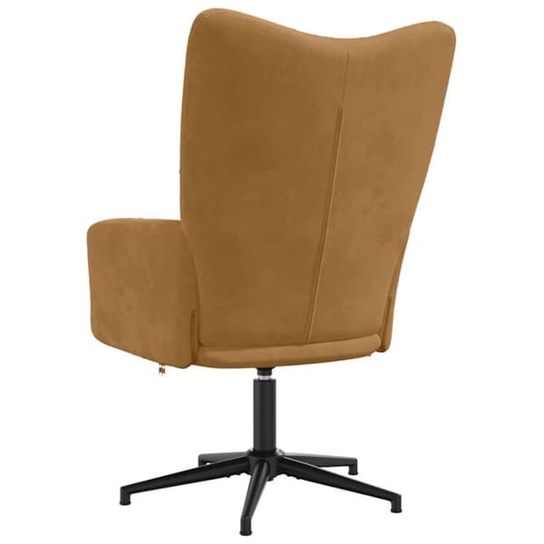 Vilstol brun sammet