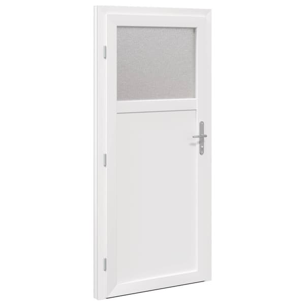 Sidentré Dörr Vit 98 x 198 cm PVC