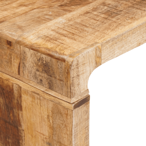 Nestingbord 3 st Brun 82 x 40 x 46 cm Massivt mangoträ