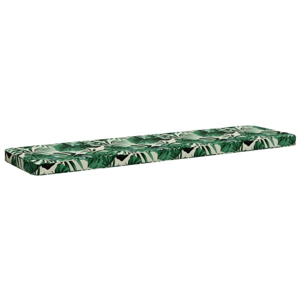 2-delade Bänk Kuddar VUGHT 2 st 100% Polyester Bladmönster