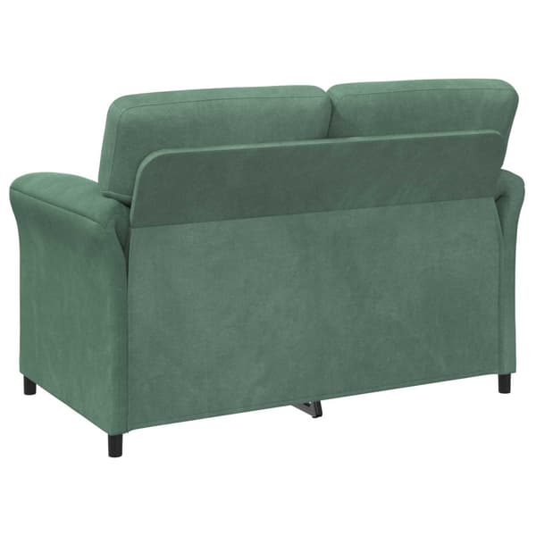 2-sits soffa Havgrön 138 x 83 x 95 cm Sammet