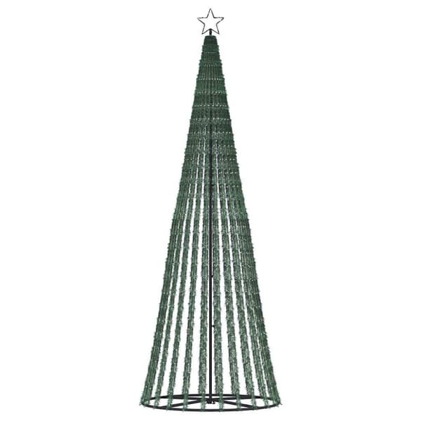 LED julgran 475 LEDs blå 247 cm