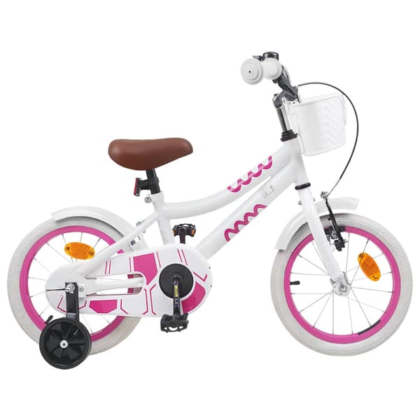 Barncykel 12 Tum för 2-4 åringar Vit