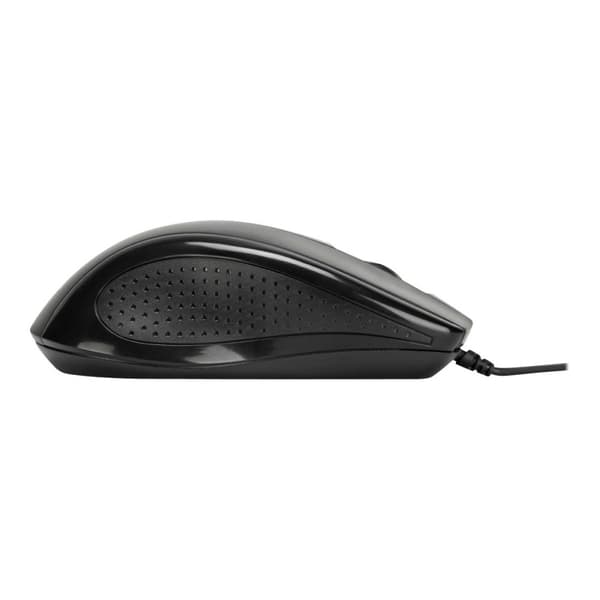Targus Full-Size - mus - antimikrobiell - USB - svart