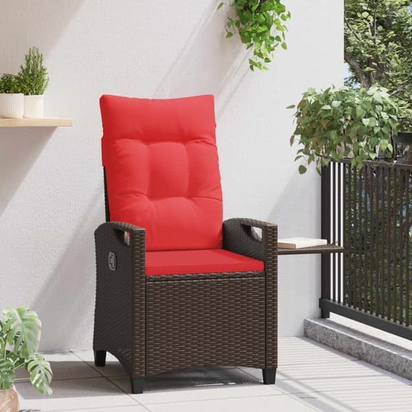 Fällbar trädgårdstol 56 x 60 x 112 cm stål