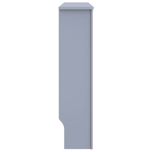 Radiatorlock 2 pcs Grå 112 x 19 x 81,5 cm Konstruerat trä