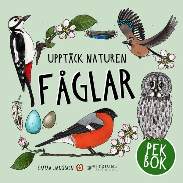 Fåglar - pekbok (inbunden)