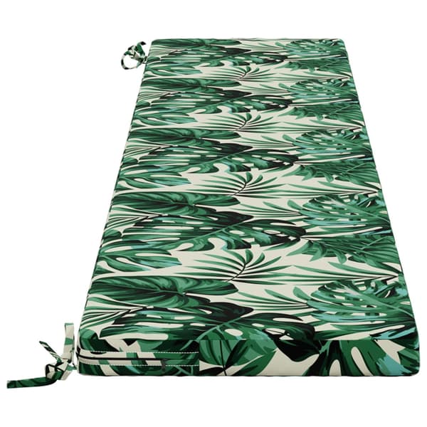 Bänk kudde SOEST 100% Polyester Bladmönster 180 x 40 x 5 cm
