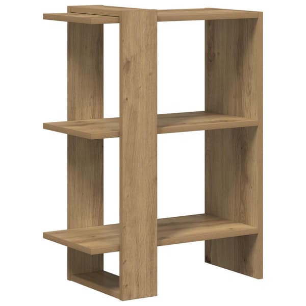 Hyllsystem 2 nivåer 52 x 25 x 71,5 cm Konstruerat trä