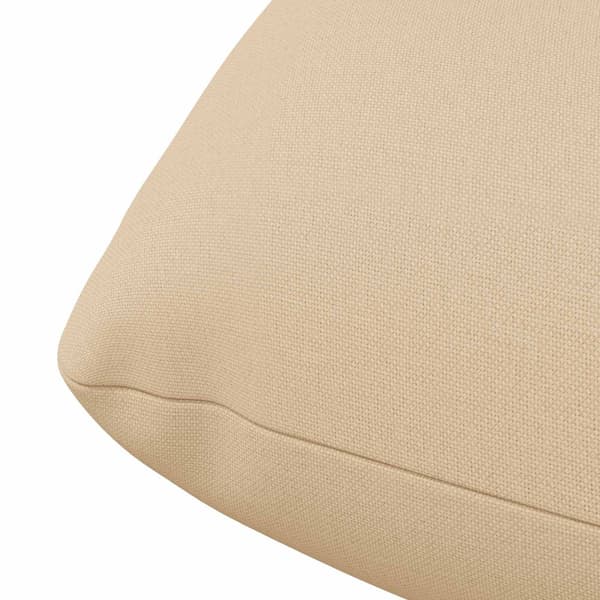 Sittkuddar VIANEN 4 st 100% Polyester Gräddvit 40 x 40 x 12 cm