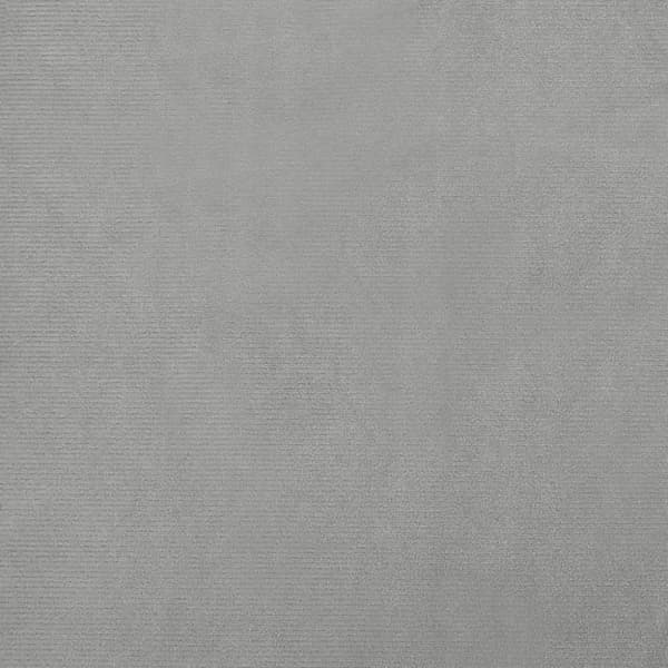 Hundbädd ljusgrå 70x45x30 cm sammet