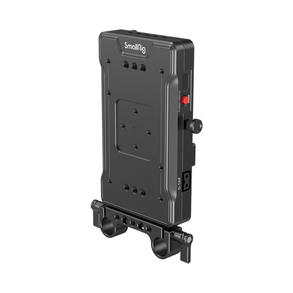 SmallRig 3203 Advanced V-Mount Battery Mount Plate with Dual 15mm Rod Clamp