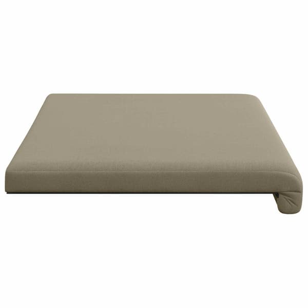Bänk kudde Texturerad Sammet Kaki Djup 35 cm