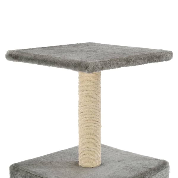 Klösträd med sisalpelare 55 cm grå