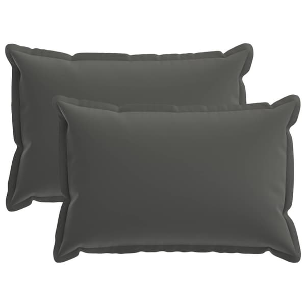 Kudde med kudde HOUTEN 2 st Antracit Polyester