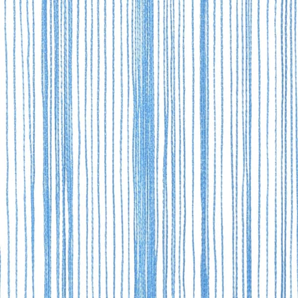 Stränggardiner 2 st ljusblå 100x250 cm