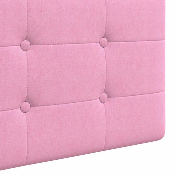 Hängande Huvudgavel Rosa tyg