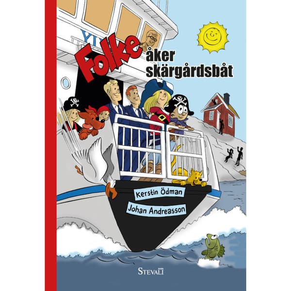 Folke åker skärgårdsbåt (inbunden)