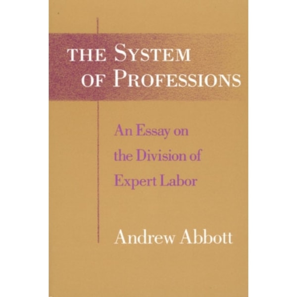 The System of Professions (häftad, eng)