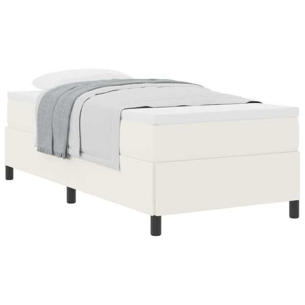 Bäddfjäder Gräddvit 90 x 190 cm Kordread tyg
