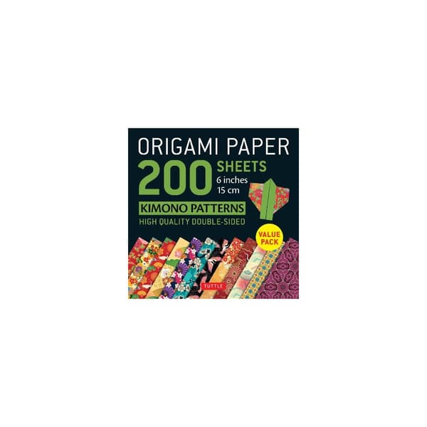 Origami Paper 200 sheets Kimono Patterns 6 (15 cm) (bok, eng)