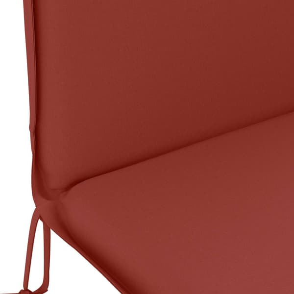 Solsängkudde GEMERT 100% Polyester Röd 55 x 135 x 6 cm