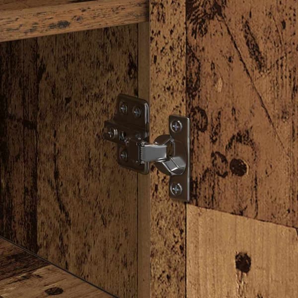 Sideboard Gammalt trä 35,5 x 35 x 76 cm