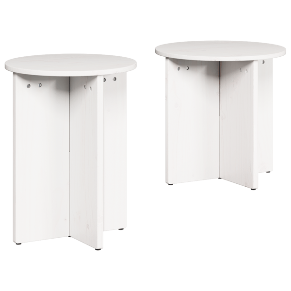Kaffeebord 2 pcs Vit