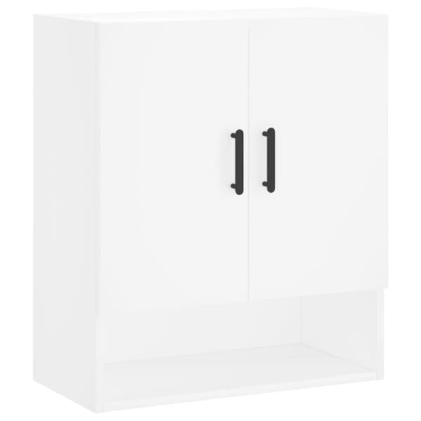 Väggskåp vit 60x31x70 cm konstruerat trä