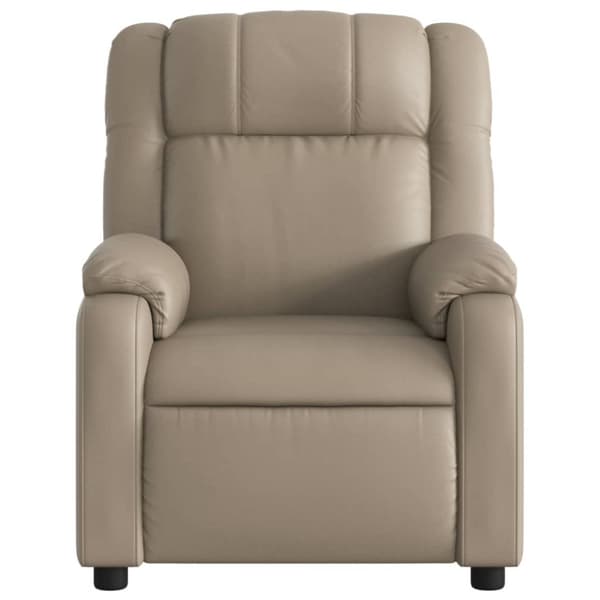 Reclinerfåtölj cappuccino konstläder