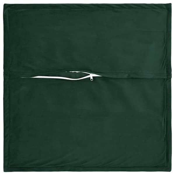 Kuddöverdrag 2 st HOUTEN Mörkgrön 50 x 50 cm Sammet