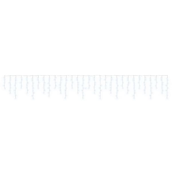 Ljusgardin 798 LED-lampor Kallvit 2000 x 72 cm