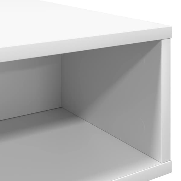 Kaffeebord Vit 105 x 50 x 32,5 cm Konstruerat trä
