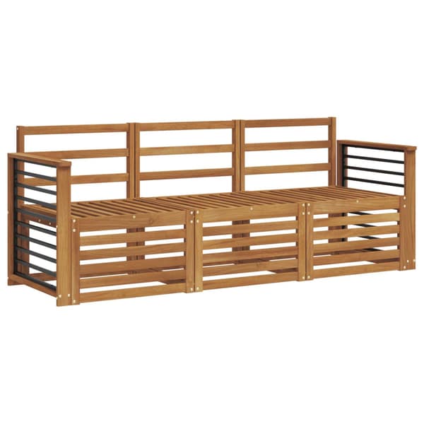 Soffgrupper 3 pcs Massivt Akaciaträ