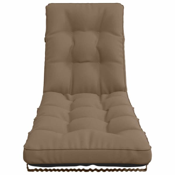 Solstol Kudde VIANEN 100% Polyester Taupe 200 x 60 x 8 cm