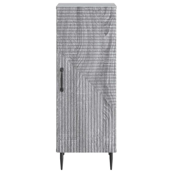 Sideboard Grå sonoma-ek 33 x 34,5 x 89,5 cm Konstruerat trä