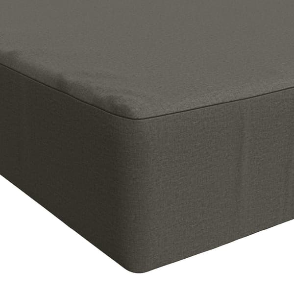 Sittkudde SOEST 100% Polyester Grå 120 x 60 x 15 cm
