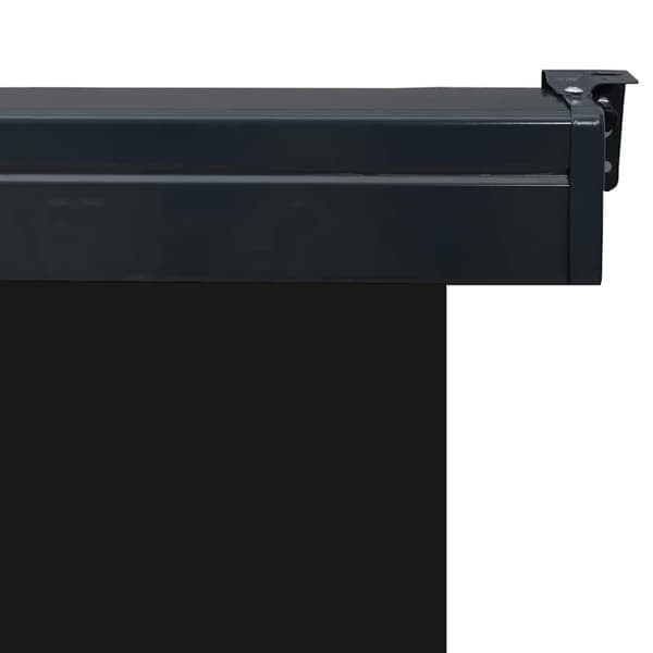 Balkongmarkis 85x250 cm svart