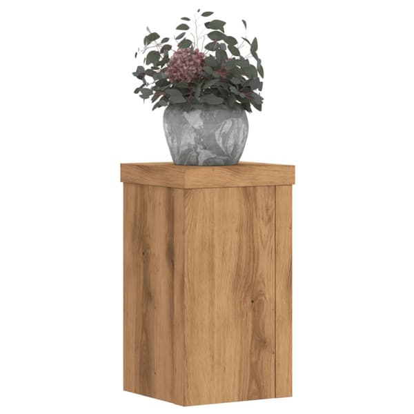 Växtställ 2 st ek 10x10x18 cm konstruerat trä